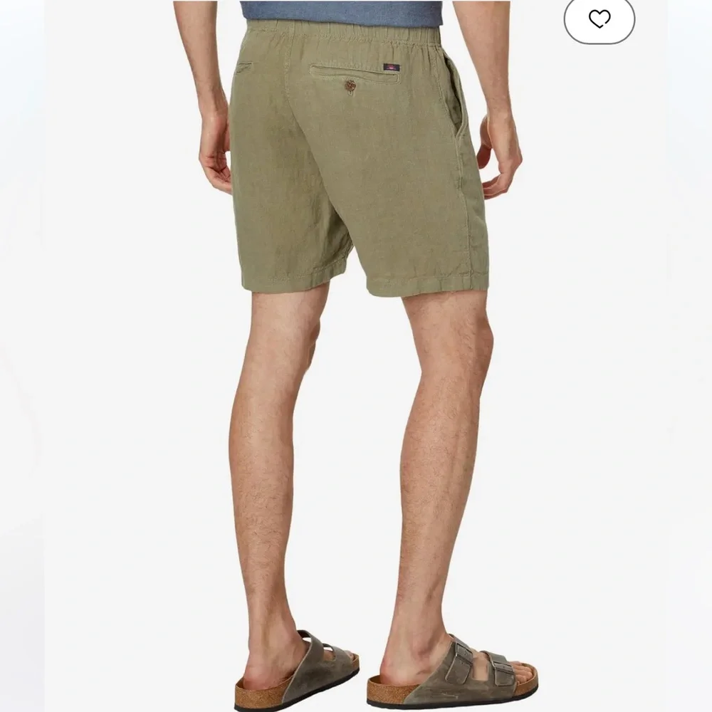 NWT Faherty Men's Olive Green Shorts Size XL